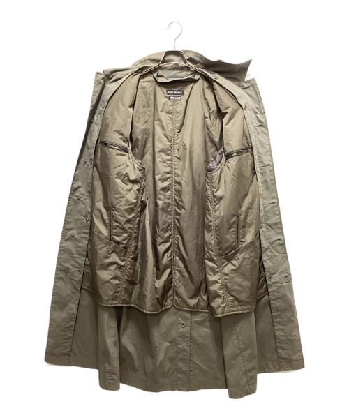 ISSEY MIYAKE（イッセイミヤケ）ISSEY MIYAKE (イッセイミヤケ) Thinsulate (シンサレート) ライナー付ラグランスリーブパラシュートコート オリーブ サイズ:3の古着・服飾アイテム