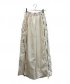 PRANK PROJECTプランクプロジェクト）の古着「Side Panel Track Pants/サイドパネルトラックパンツ」｜アイボリー
