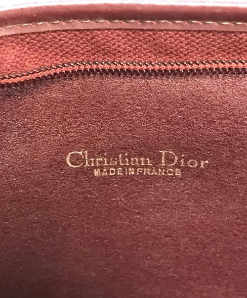 Christian Dior（クリスチャン ディオール）Christian Dior (クリスチャン ディオール) ショルダーバッグ レッド サイズ:表記なしの古着・服飾アイテム