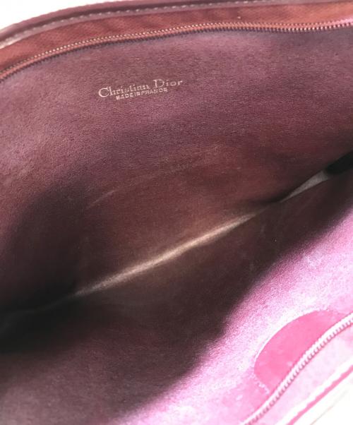 Christian Dior（クリスチャン ディオール）Christian Dior (クリスチャン ディオール) ショルダーバッグ レッド サイズ:表記なしの古着・服飾アイテム