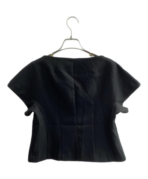 swane（スワネ）swane (スワネ) double short jacket ブラック サイズ:表記なしの古着・服飾アイテム