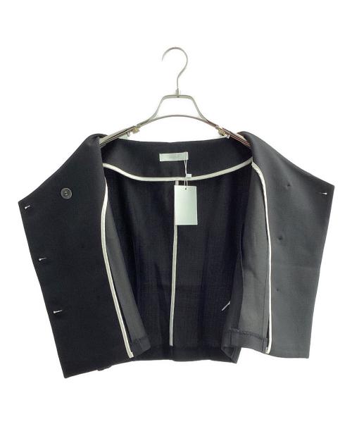 swane（スワネ）swane (スワネ) double short jacket ブラック サイズ:表記なしの古着・服飾アイテム