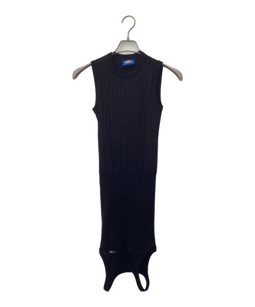 beautiful people（ビューティフルピープル）beautiful people (ビューティフルピープル) UMBRO (アンブロ) double-end jersey tank top ブラック サイズ:36の古着・服飾アイテム