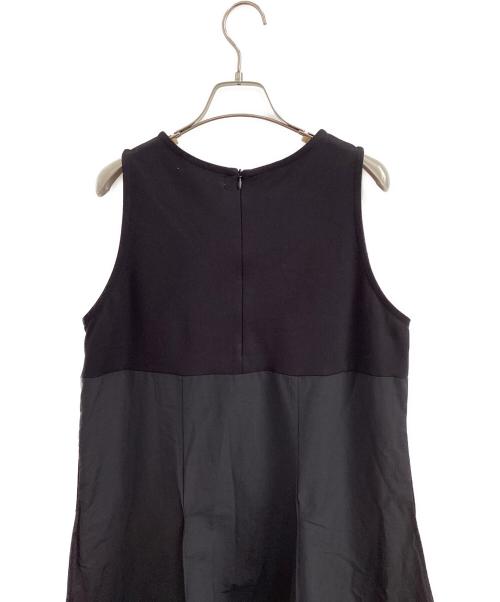 HeRIN.CYE（ヘリンドットサイ）HeRIN.CYE (ヘリンドットサイ) Ponte docking wave dress ブラック サイズ:36の古着・服飾アイテム