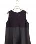中古・古着 HeRIN.CYE (ヘリンドットサイ) Ponte docking wave dress ブラック サイズ:36：11000円