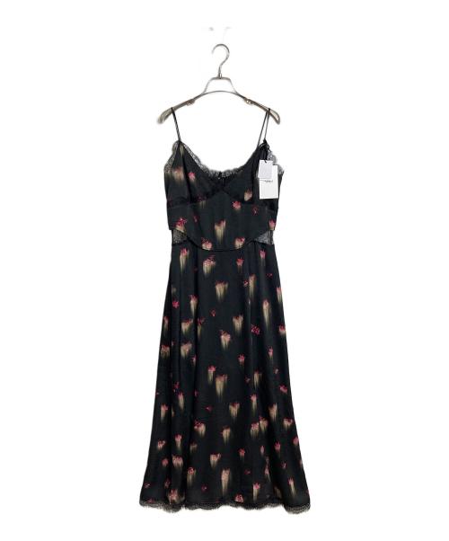 Ameri（アメリ）Ameri (アメリ) CLARA SATIN CAMI DRESS サテンキャミソールワンピース ブラック サイズ:Mの古着・服飾アイテム