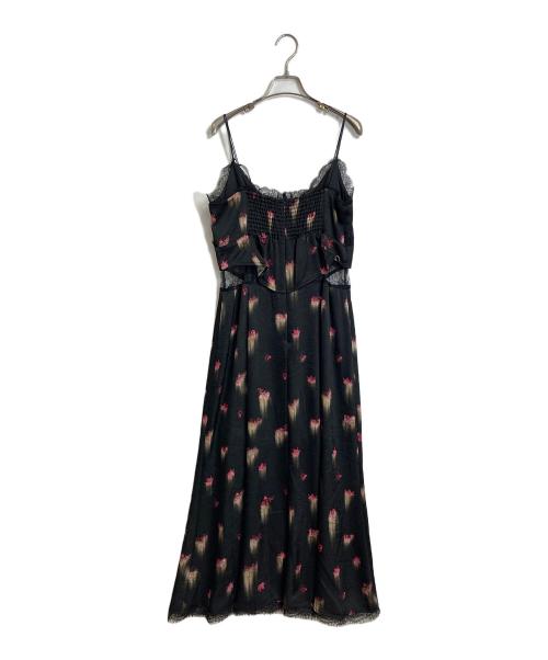 Ameri（アメリ）Ameri (アメリ) CLARA SATIN CAMI DRESS サテンキャミソールワンピース ブラック サイズ:Mの古着・服飾アイテム