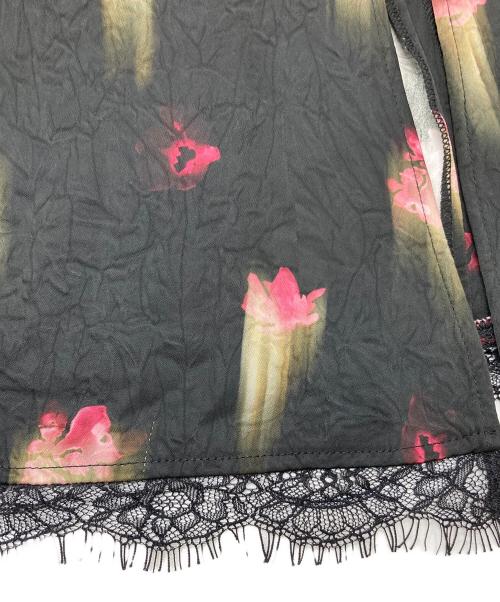 Ameri（アメリ）Ameri (アメリ) CLARA SATIN CAMI DRESS サテンキャミソールワンピース ブラック サイズ:Mの古着・服飾アイテム