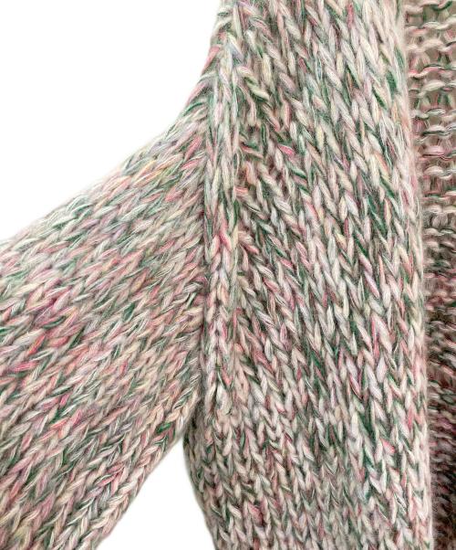 les tricots d'O（レ トリコ ドール!）les tricots d'O (レ トリコ ドール!) DRAWER (ドゥロワー) ニットカーディガン ミックスカラー サイズ:Freeの古着・服飾アイテム