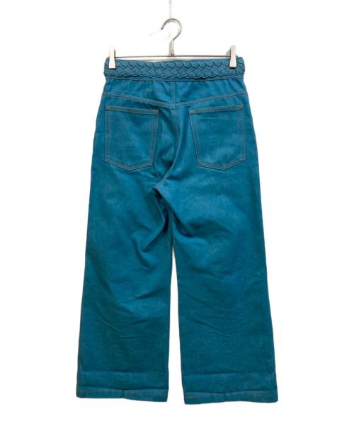 MARC JACOBS（マークジェイコブス）MARC JACOBS (マークジェイコブズ) ワイドデニムパンツ ブルー サイズ:SIZE 4の古着・服飾アイテム