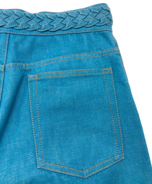 MARC JACOBS（マークジェイコブス）MARC JACOBS (マークジェイコブズ) ワイドデニムパンツ ブルー サイズ:SIZE 4の古着・服飾アイテム