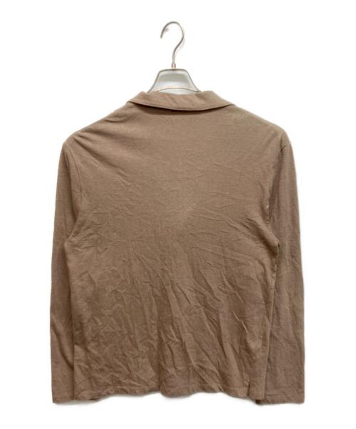 nomiamo（ノミアモ）nomiamo (ノミアモ) カットソージャケット ブラウン サイズ:1の古着・服飾アイテム