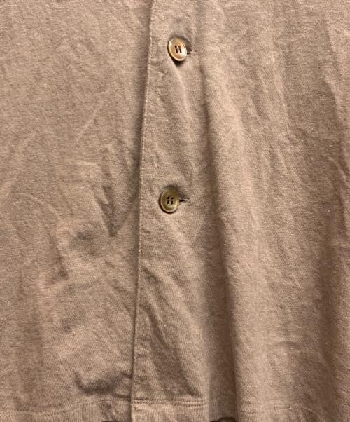 nomiamo（ノミアモ）nomiamo (ノミアモ) カットソージャケット ブラウン サイズ:1の古着・服飾アイテム