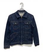YCHAIイカイ）の古着「RIDER GIUBBINO ZIP デニムジャケット」｜ブルー