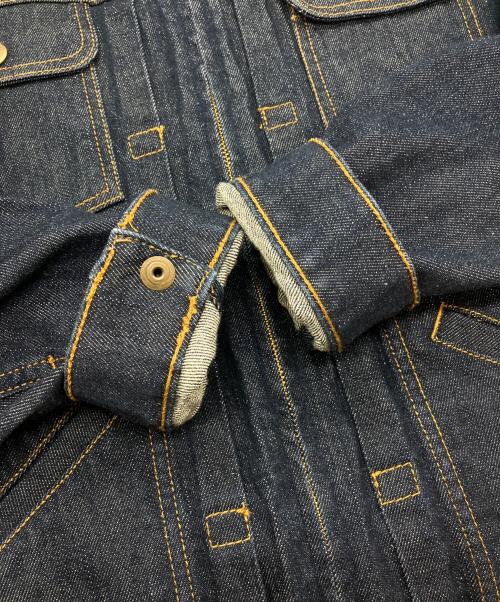 YCHAI（イカイ）YCHAI (イカイ) RIDER GIUBBINO ZIP デニムジャケット ブルー サイズ:44の古着・服飾アイテム