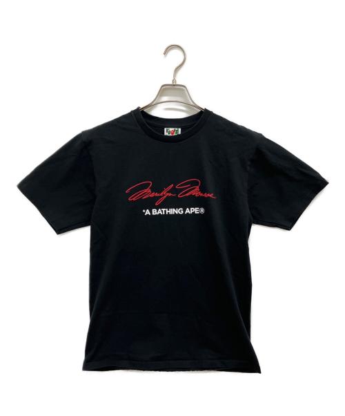 BAPE BY A BATHING APE（ベイプバイアベイシングエイプ）BAPE BY A BATHING APE (ベイプバイアベイシングエイプ) Marilyn Monroe Tee ブラック サイズ:Mの古着・服飾アイテム