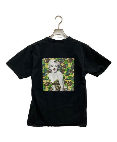 BAPE BY A BATHING APE（ベイプバイアベイシングエイプ）BAPE BY A BATHING APE (ベイプバイアベイシングエイプ) Marilyn Monroe Tee ブラック サイズ:Mの古着・服飾アイテム