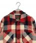 TENDERLOIN (テンダーロイン) バッファローチェック ウールジャケット レッド×アイボリー サイズ:S：28000円