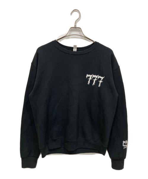 WACKO MARIA（ワコマリア）WACKO MARIA (ワコマリア) NECK FACE (ネック・フェイス) クルーネックスウェット ブラック サイズ:Mの古着・服飾アイテム