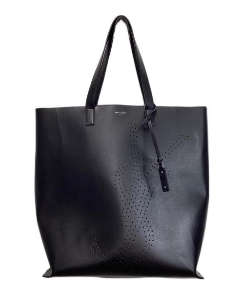 Saint Laurent Paris（サンローランパリ）Saint Laurent Paris (サンローランパリ) トートバッグ ブラックの古着・服飾アイテム