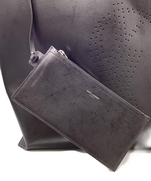 Saint Laurent Paris（サンローランパリ）Saint Laurent Paris (サンローランパリ) トートバッグ ブラックの古着・服飾アイテム