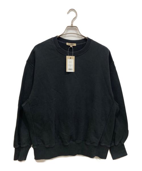 YEEZY SEASON4（イージーシーズン4）YEEZY SEASON4 (イージーシーズン4) クルーネックスウェット ブラック サイズ:Sの古着・服飾アイテム