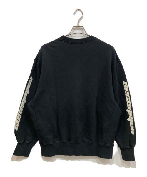 YEEZY SEASON4（イージーシーズン4）YEEZY SEASON4 (イージーシーズン4) クルーネックスウェット ブラック サイズ:Sの古着・服飾アイテム
