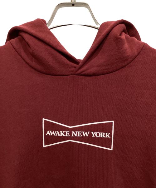 AWAKE（アウェイク）AWAKE (アウェイク) WASTED YOUTH (ウエステッド ユース) FLOWER CAN HOODIE バーガンディー サイズ:Lの古着・服飾アイテム