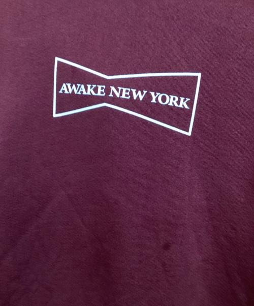AWAKE（アウェイク）AWAKE (アウェイク) WASTED YOUTH (ウエステッド ユース) FLOWER CAN HOODIE バーガンディー サイズ:Lの古着・服飾アイテム
