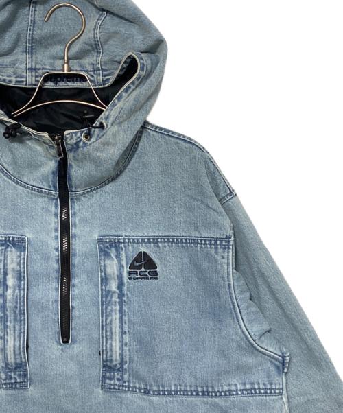 SUPREME（シュプリーム）SUPREME (シュプリーム) NIKE ACG (ナイキエーシージー) Denim Pullover インディゴ サイズ:Mの古着・服飾アイテム