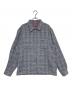 SUPREME（シュプリーム）の古着「Boucle Zip Up Shirt」｜ブルー