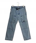 SUPREME×NIKE ACGシュプリーム×ナイキエーシージー）の古着「Belted Denim Pant」｜ブルー