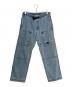 SUPREME（シュプリーム）の古着「Belted Denim Pant」｜ブルー