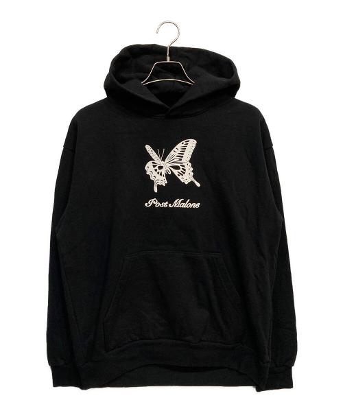 POST MALONE（ポスト・マローン）POST MALONE (ポスト・マローン) VERDY (ヴェルディ) プルオーバー パーカー ブラック サイズ:Lの古着・服飾アイテム