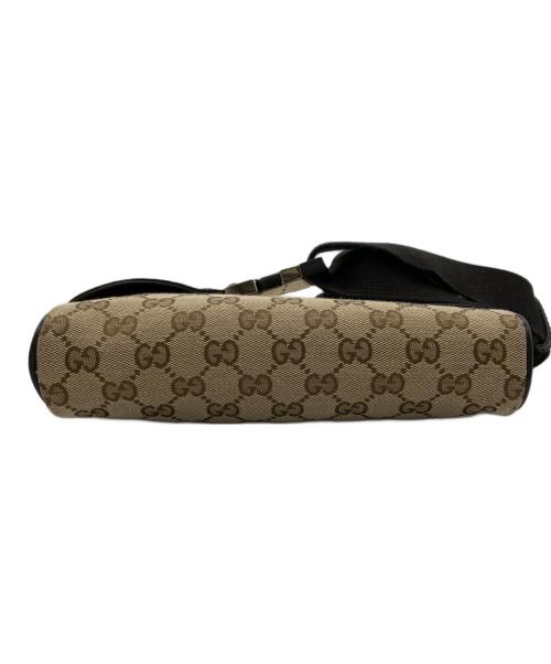 GUCCI（グッチ）GUCCI (グッチ) GGキャンバスウエストバッグ ベージュの古着・服飾アイテム