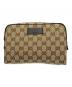 GUCCI（グッチ）の古着「GGキャンバスウエストバッグ」｜ベージュ