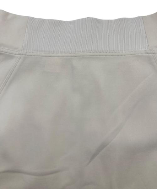 MaxMara LEISURE（マックスマーラレジャー）MaxMara LEISURE (マックスマーラレジャー) フロントジップスカート ホワイト サイズ:Sの古着・服飾アイテム