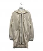 MaxMara LEISUREマックスマーラレジャー）の古着「ジャージーフードコート」｜ベージュ