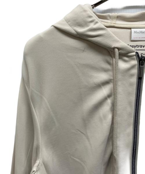 MaxMara LEISURE（マックスマーラレジャー）MaxMara leisure (マックスマーラレジャー) ジャージーフードコート ベージュ サイズ:XSの古着・服飾アイテム