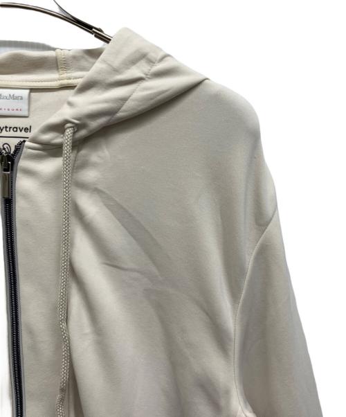 MaxMara LEISURE（マックスマーラレジャー）MaxMara leisure (マックスマーラレジャー) ジャージーフードコート ベージュ サイズ:XSの古着・服飾アイテム