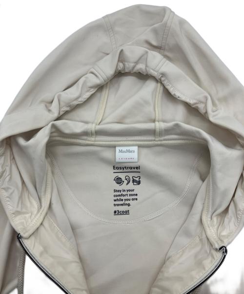 MaxMara LEISURE（マックスマーラレジャー）MaxMara leisure (マックスマーラレジャー) ジャージーフードコート ベージュ サイズ:XSの古着・服飾アイテム
