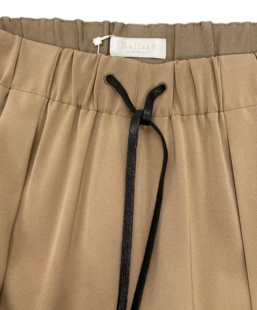 BALLSEY（ボールジィ）BALLSEY (ボールジィ) 2-wayストレッチ イージーセミワイドパンツ ベージュ サイズ:SIZE 36の古着・服飾アイテム