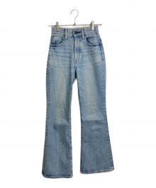 moussy（マウジー）の古着「MVS L/BLU FLARE デニムパンツ」｜スカイブルー