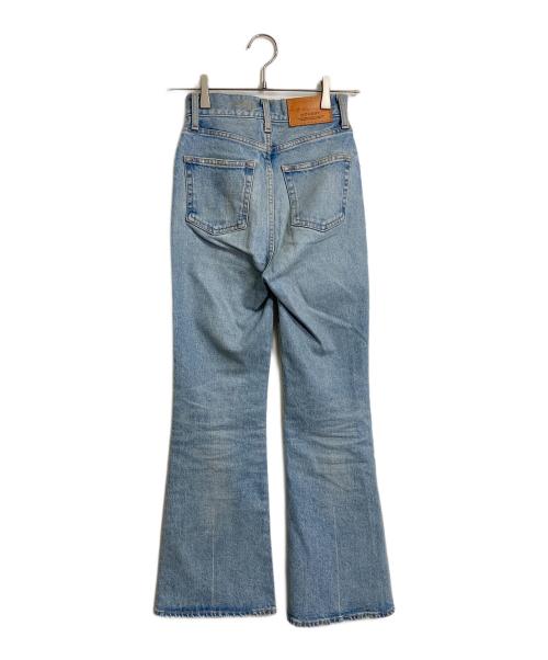 moussy（マウジー）moussy (マウジー) MVS L/BLU FLARE デニムパンツ スカイブルー サイズ:W23の古着・服飾アイテム