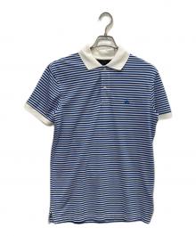 BROOKS BROTHERS（ブルックスブラザーズ）の古着「ポロシャツ」｜ホワイト×ブルー