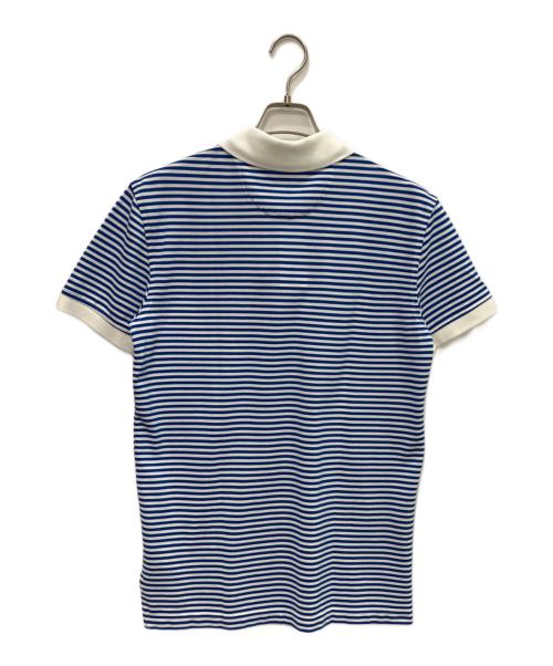 BROOKS BROTHERS（ブルックスブラザーズ）BROOKS BROTHERS (ブルックスブラザーズ) ポロシャツ ホワイト×ブルー サイズ:Sの古着・服飾アイテム