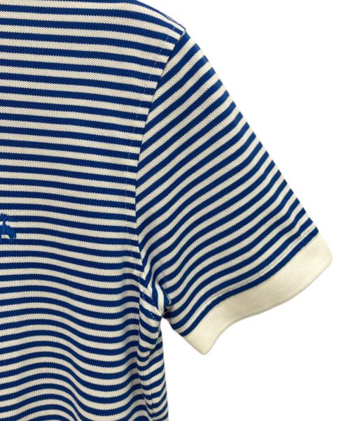 BROOKS BROTHERS（ブルックスブラザーズ）BROOKS BROTHERS (ブルックスブラザーズ) ポロシャツ ホワイト×ブルー サイズ:Sの古着・服飾アイテム