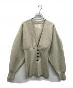 TODAYFULトゥデイフル）の古着「Waistshape Knit Cardigan」｜グレー