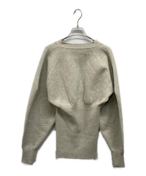 TODAYFUL（トゥデイフル）TODAYFUL (トゥデイフル) Waistshape Knit Cardigan グレー サイズ:Freeの古着・服飾アイテム