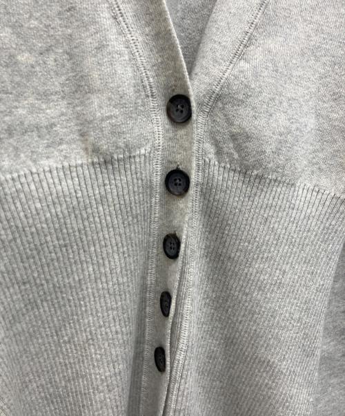 TODAYFUL（トゥデイフル）TODAYFUL (トゥデイフル) Waistshape Knit Cardigan グレー サイズ:Freeの古着・服飾アイテム